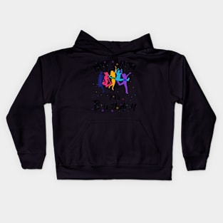 7Th Anniversary Let'S Jump It'S My 7Th Birthday Kids Hoodie